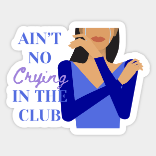 Crying in the Club | Inspired by Camila | Girl Illustration | Gift for Camilizers Sticker